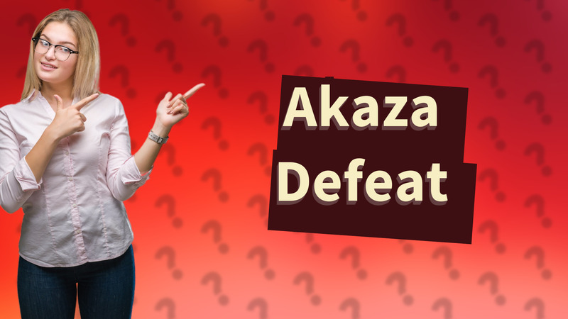 Akaza Defeat