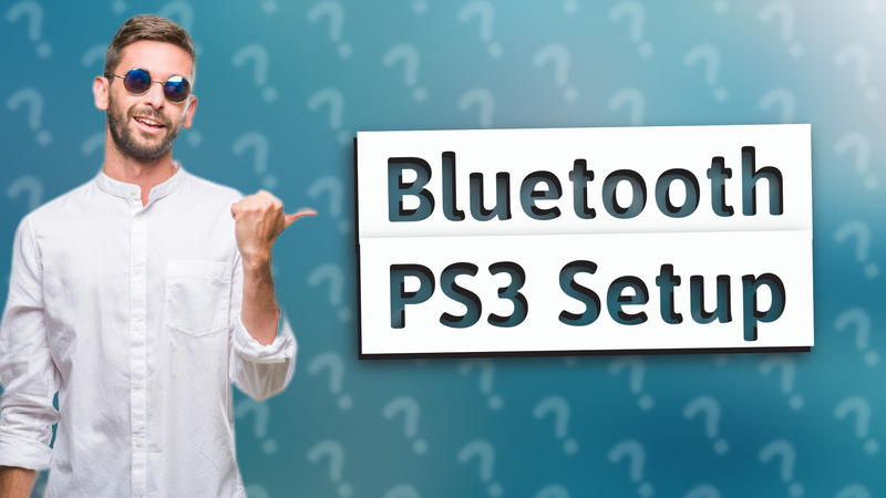 Bluetooth PS3 Setup