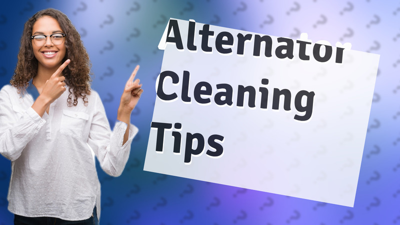 Alternator Cleaning Tips