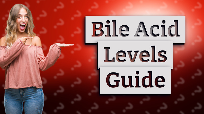 Bile Acid Levels Guide