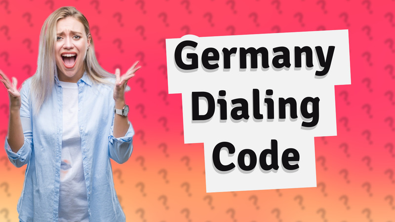 Germany Dialing Code