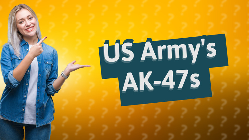 US Army's AK-47s