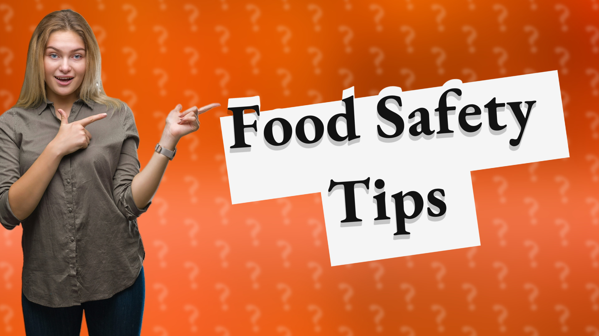 Food Safety Tips
