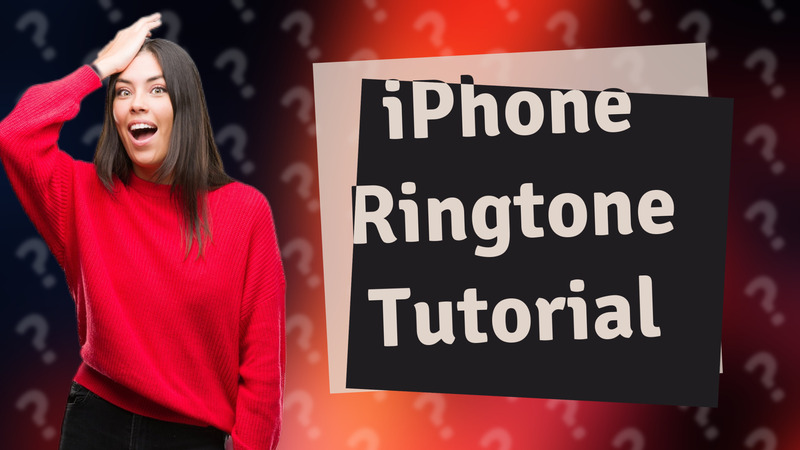 iPhone Ringtone Tutorial