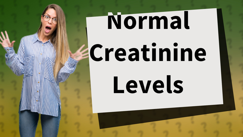Normal Creatinine Levels