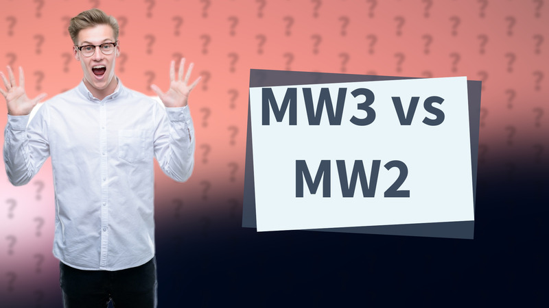 MW3 vs MW2