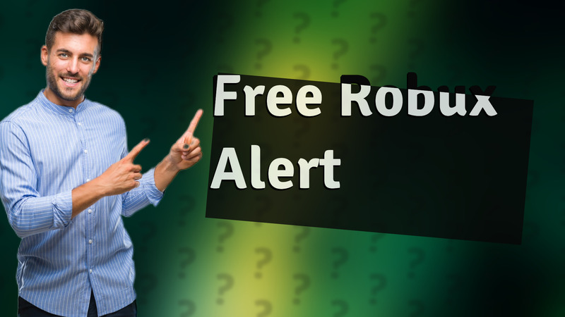 Free Robux Alert