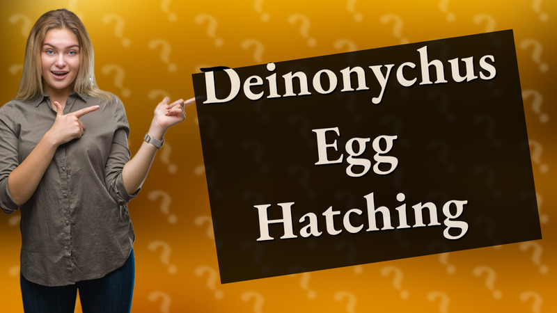 Deinonychus Egg Hatching