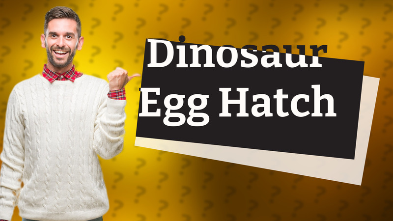Dinosaur Egg Hatch