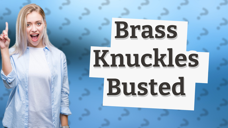 Brass Knuckles Busted