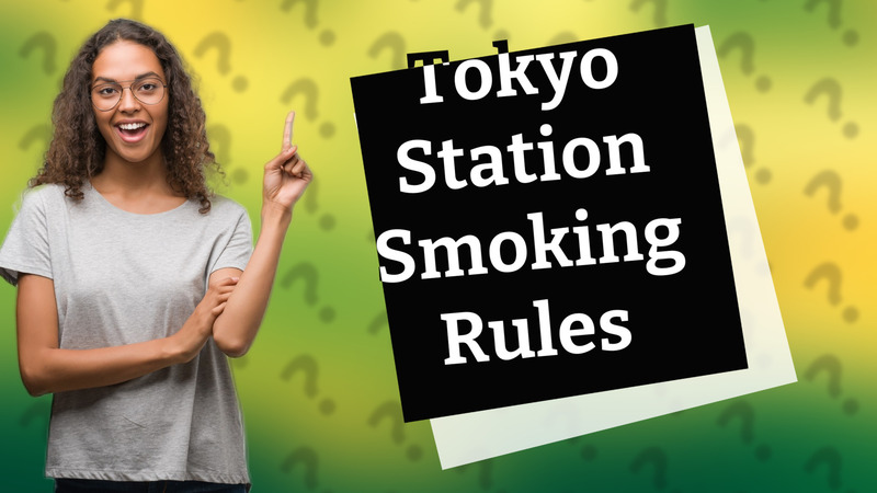 Tokyo Station Smoking Rules