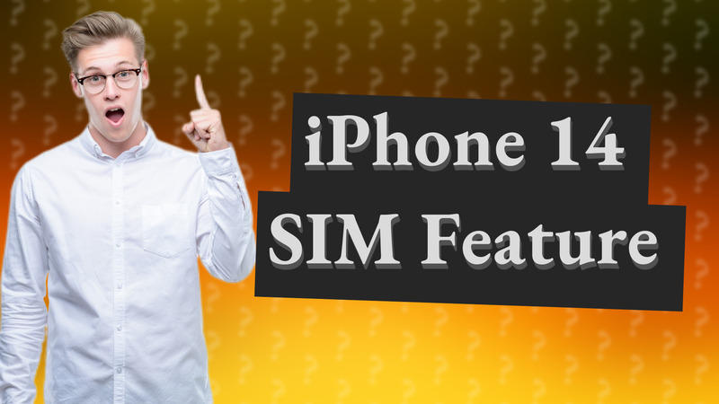 iPhone 14 SIM Feature