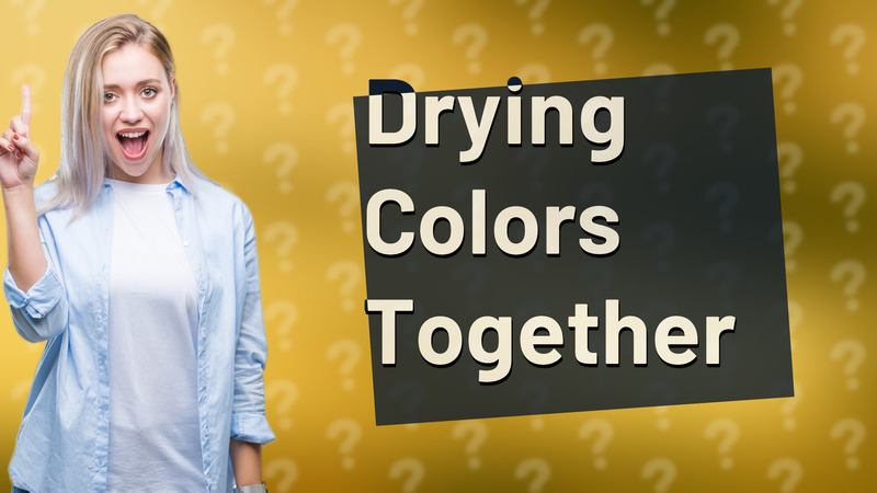 Drying Colors Together