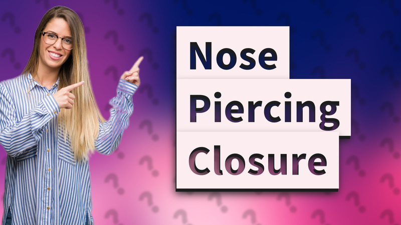 Nose Piercing Closure