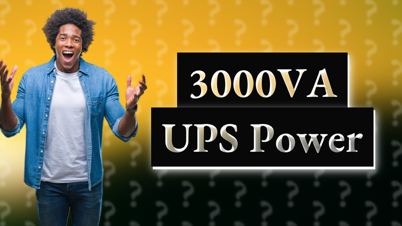 3000VA UPS Power
