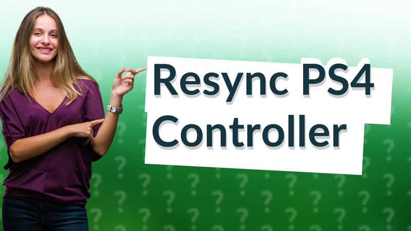 Resync PS4 Controller
