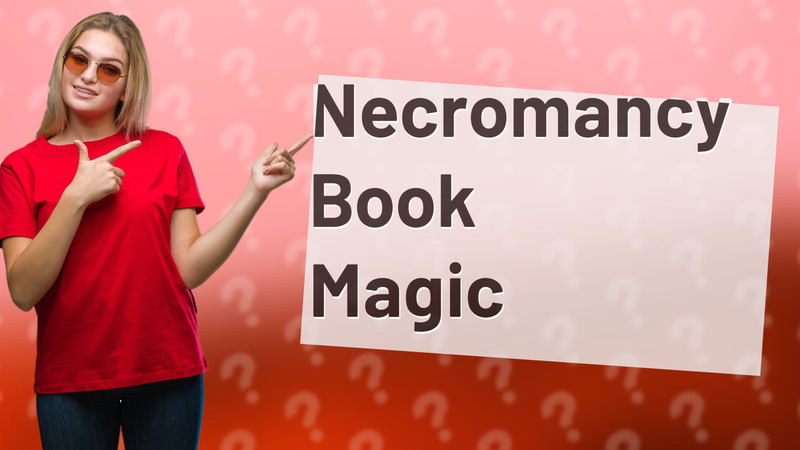 Necromancy Book Magic