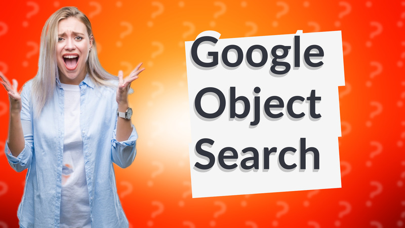 Google Object Search