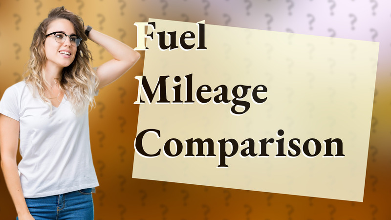 Fuel Mileage Comparison