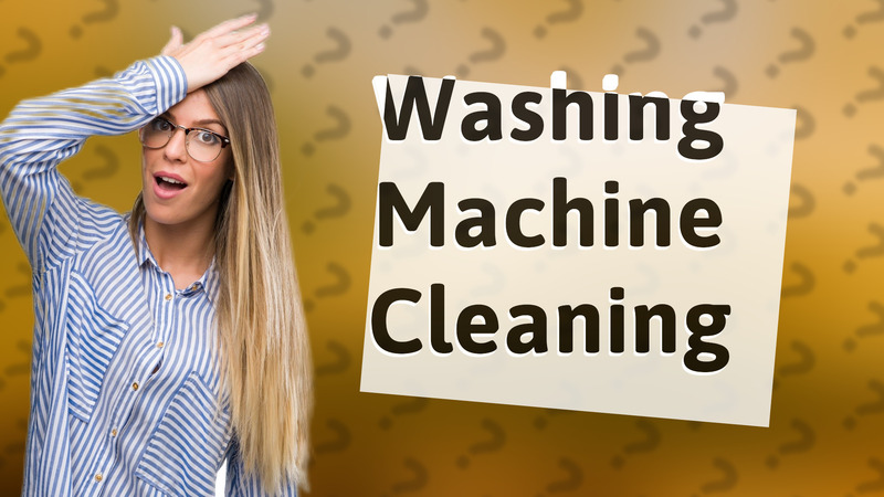 Washing Machine Cleaning