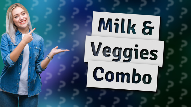 Milk & Veggies Combo