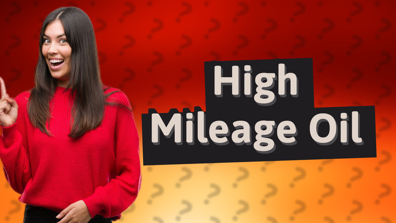 High Mileage Oil