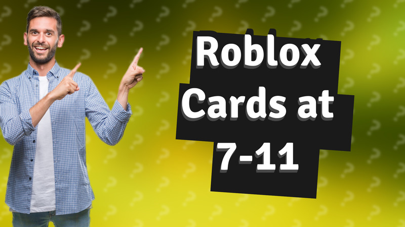 Roblox Cards at 7-11