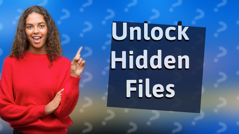 Unlock Hidden Files