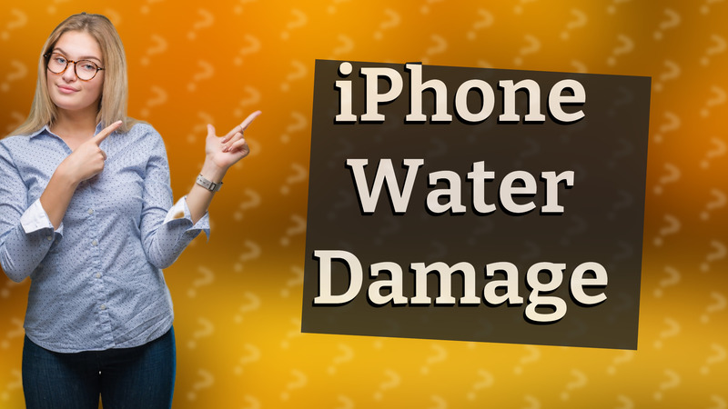 iPhone Water Damage