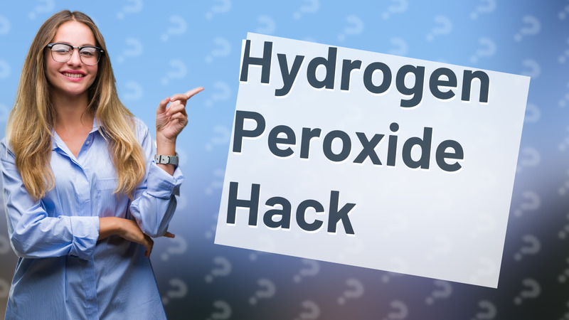 Hydrogen Peroxide Hack