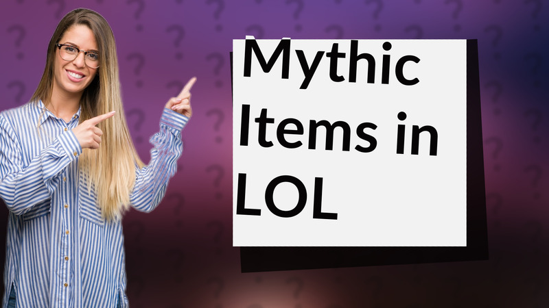 Mythic Items in LOL