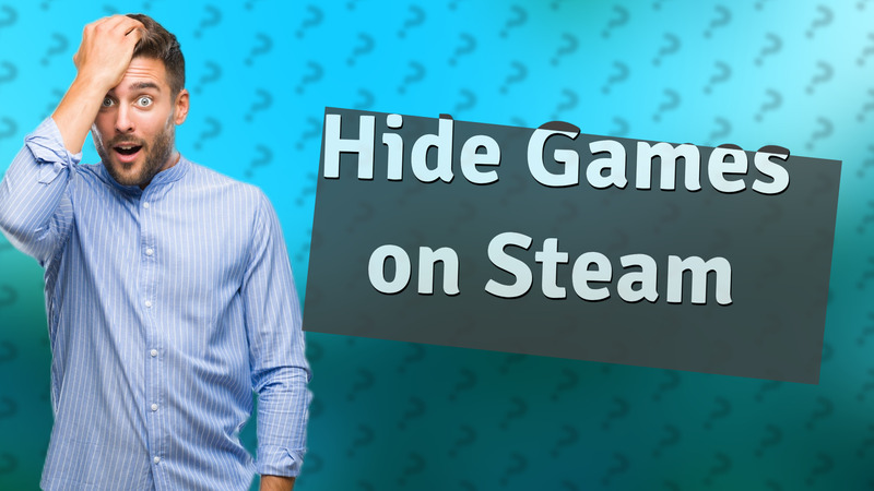 Hide Games on Steam
