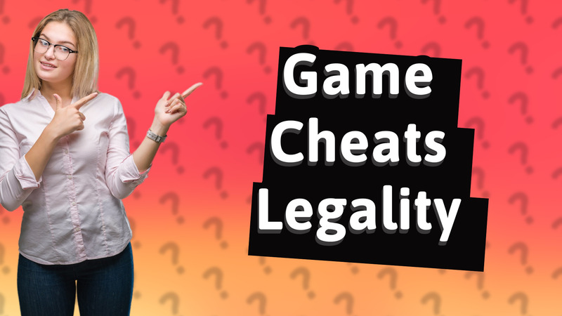 Game Cheats Legality