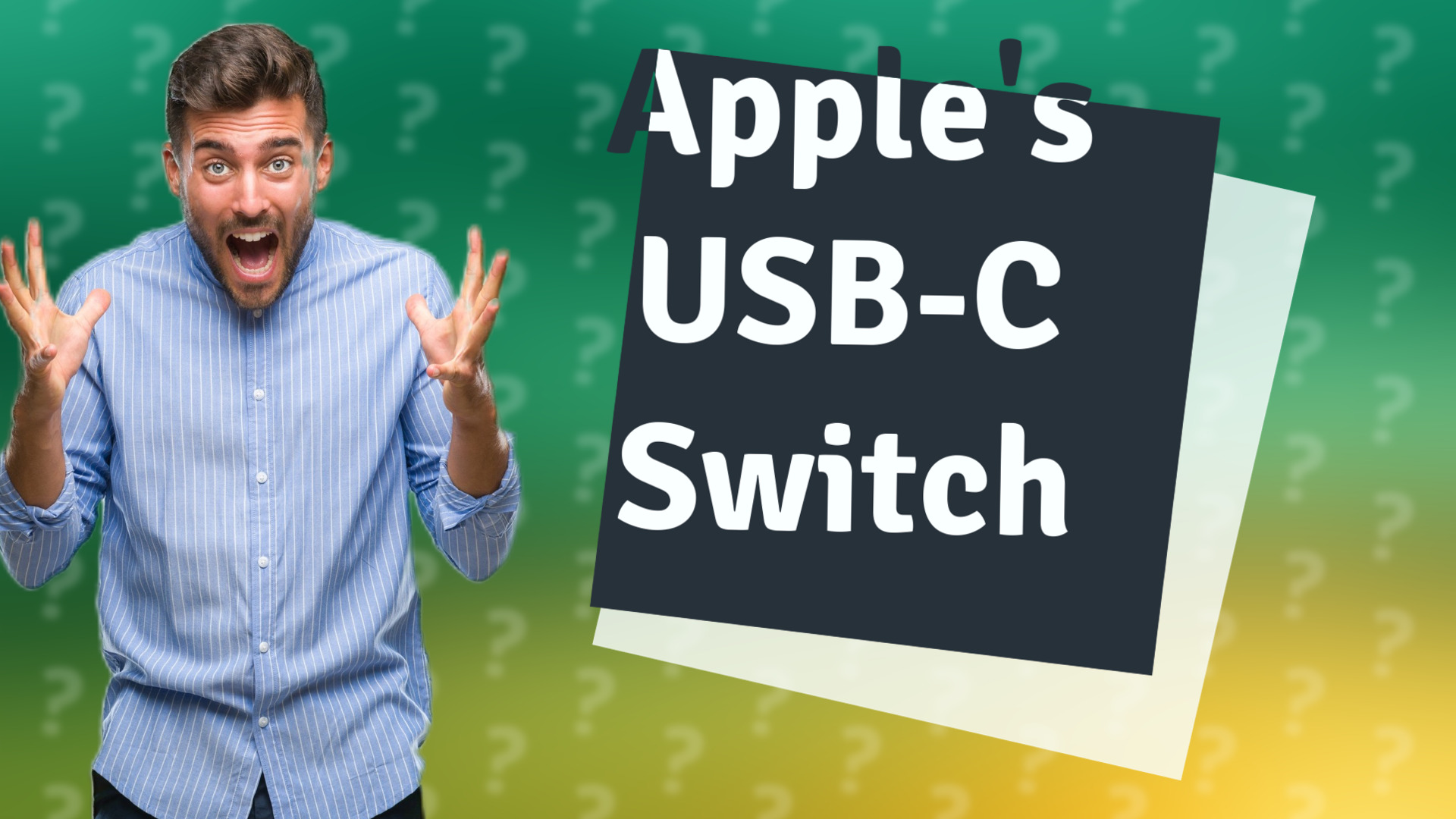 Apple's USB-C Switch