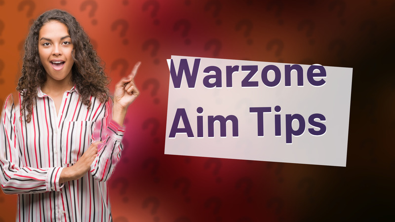 Warzone Aim Tips
