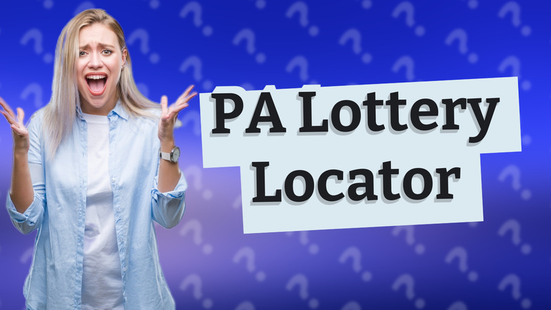 PA Lottery Locator