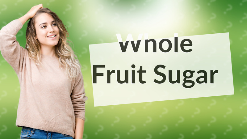 Whole Fruit Sugar