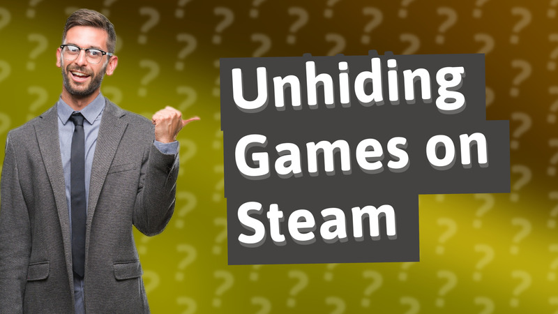 Unhiding Games on Steam