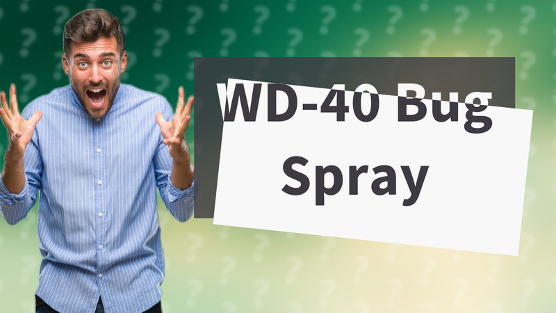 WD-40 Bug Spray