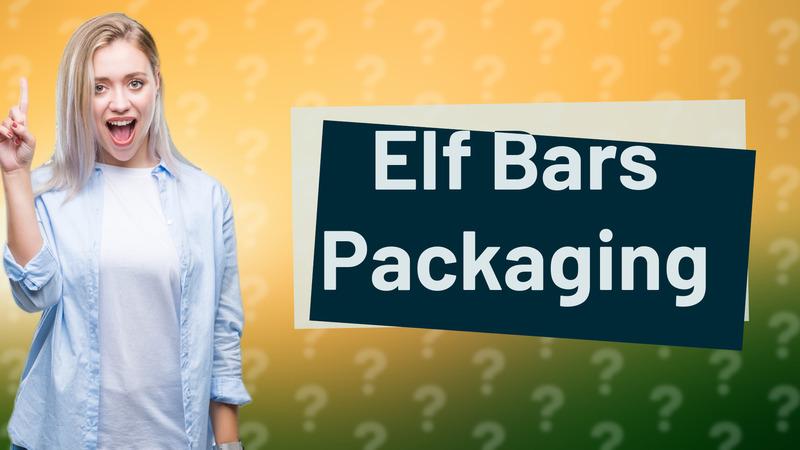 Elf Bars Packaging