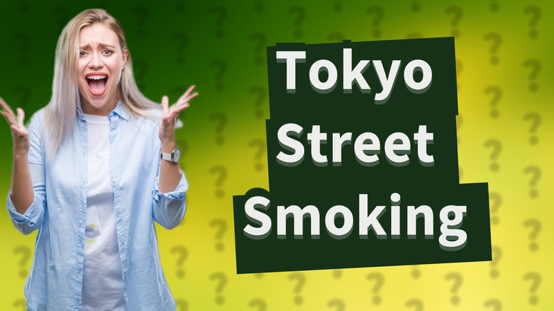 Tokyo Street Smoking