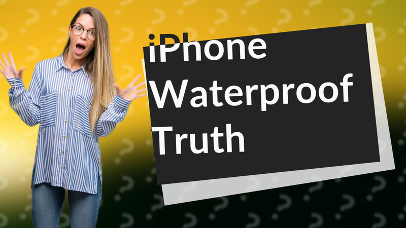 iPhone Waterproof Truth