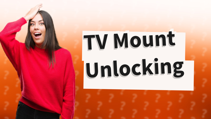 TV Mount Unlocking
