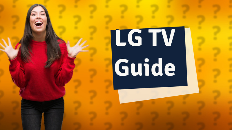 LG TV Guide