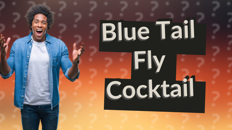 Blue Tail Fly Cocktail