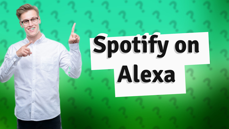Spotify on Alexa