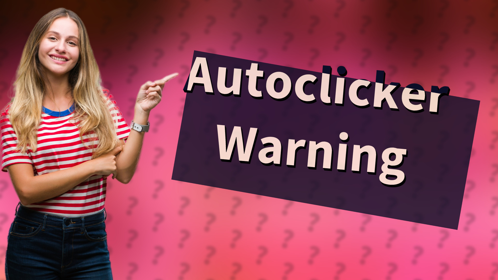 Autoclicker Warning