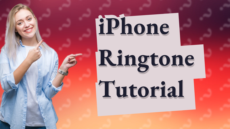 iPhone Ringtone Tutorial