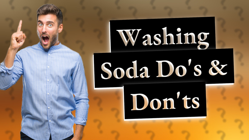 Washing Soda Do's & Don'ts