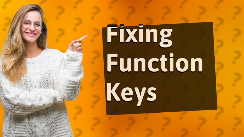 Fixing Function Keys